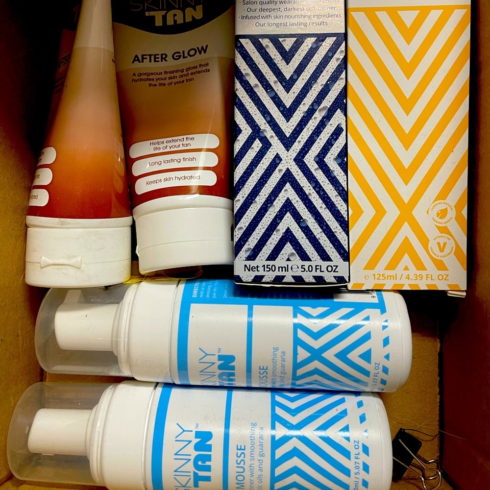 Skinny Tan Set and Tanning Mitt